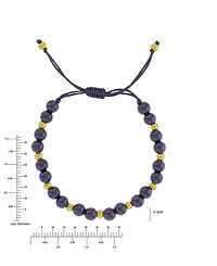 Roxy Waterproof Yellow Black Onyx Adjustable Bracelet