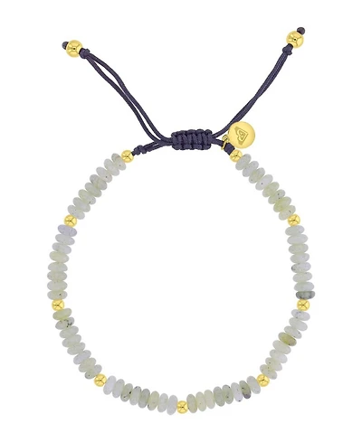 Roxy Waterproof Yellow Watermelon Stone Adjustable Bracelet