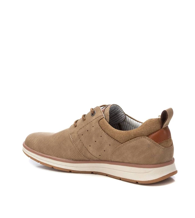NEW XTI men\'s suede oxfords in taupe Vineyard Taupe Suede Men main image 3