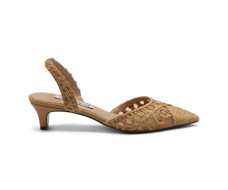 Charles David Womens Artiste Slingback Kitten Heel