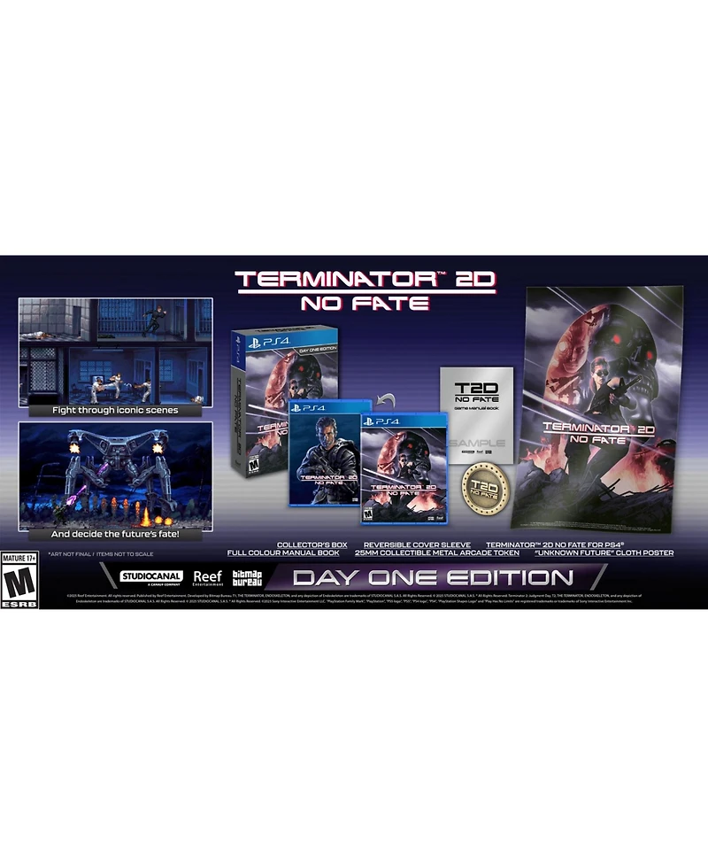 Pm Studios Terminator 2D: No Fate Day One Edition for Playstation 4