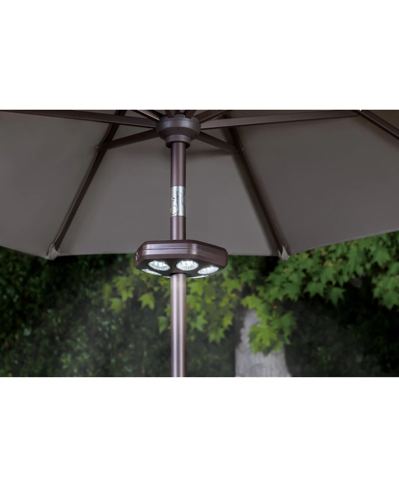 Mondawe Umbrella Light: 36-led Clamp-On Patio Illumination