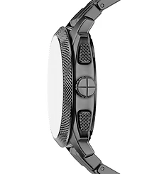 Fossil Men's Machine Chronograph Smoke Stainless Steel Watch, 44mm