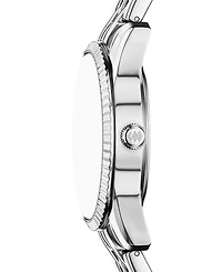 Fossil Women's Scarlette Three-Hand Day-Date Stainless Steel Watch, 34mm