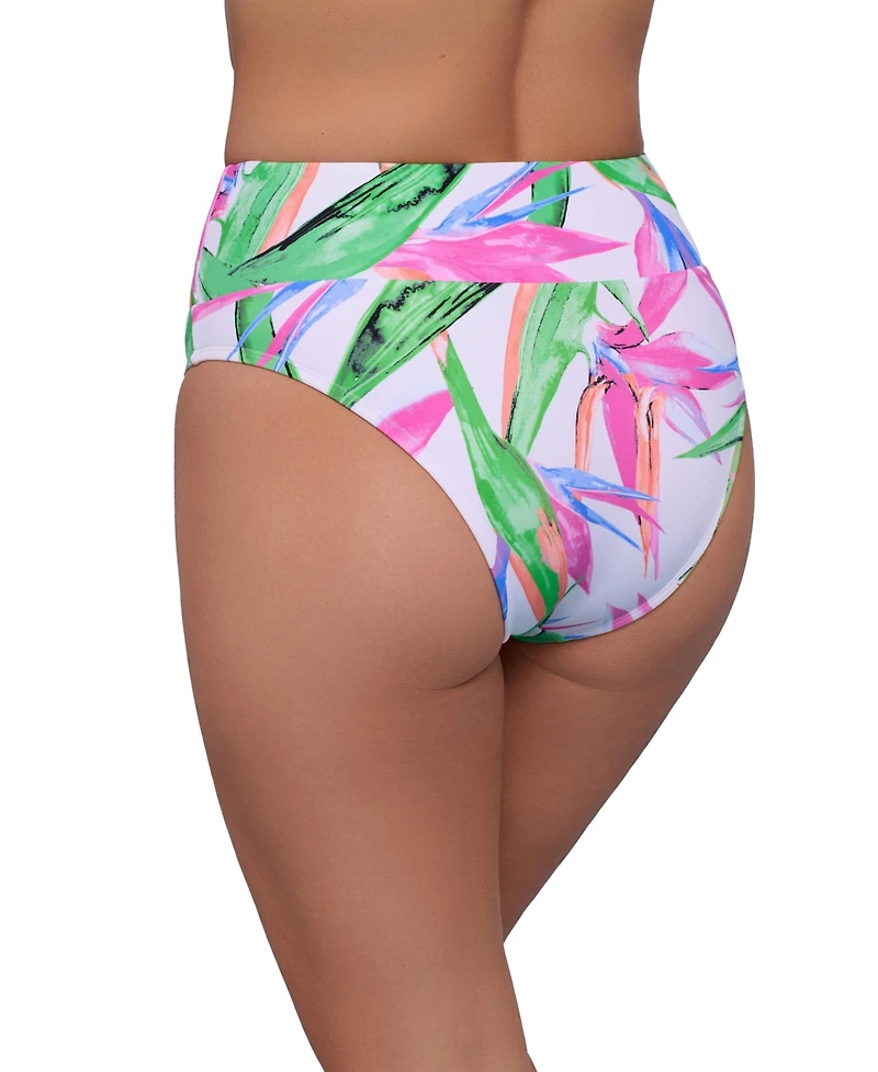 S3 Apparel Women's Smoothing Ultra-Banded High-Waist Bikini Bottoms
