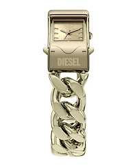 Diesel Men's Closer Quartz Three-Hand Gold Stainless Steel Watch, 22mm