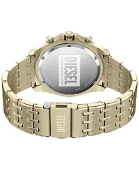 Diesel Men's Stinger Quartz Chronograph Gold Stainless Steel Watch, 46mm