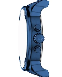 Diesel Men's Mr. Daddy 2.0 Quartz Multifunction Blue Stainless Steel Watch, 57mm