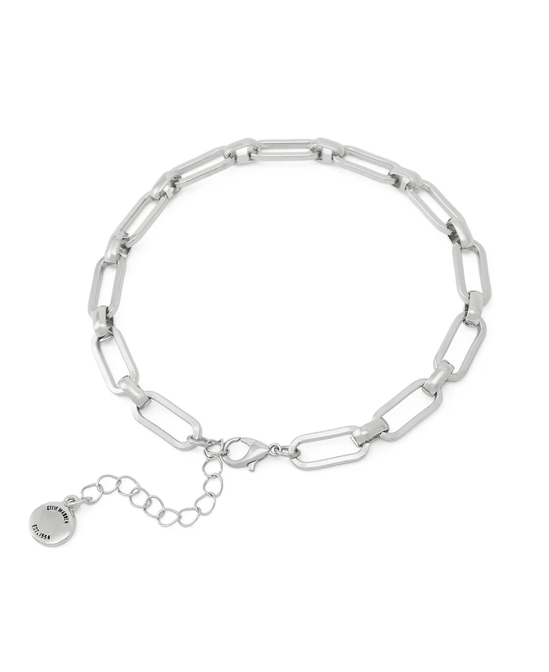 Steve Madden Paperclip Chain Anklet
