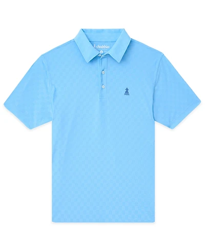 Chubbies Men's The Vanna Textured Performance Polo Shirt