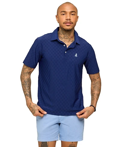 Chubbies Men's The Vanna Textured Performance Polo Shirt