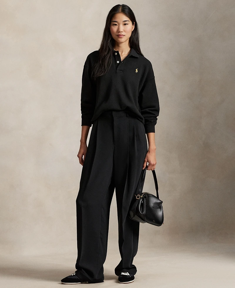 Polo Ralph Lauren Women's Johnny Collar Fleece Sweatshirt