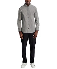 Karl Lagerfeld Paris Men's Core Long-Sleeve Button-Down Shirt