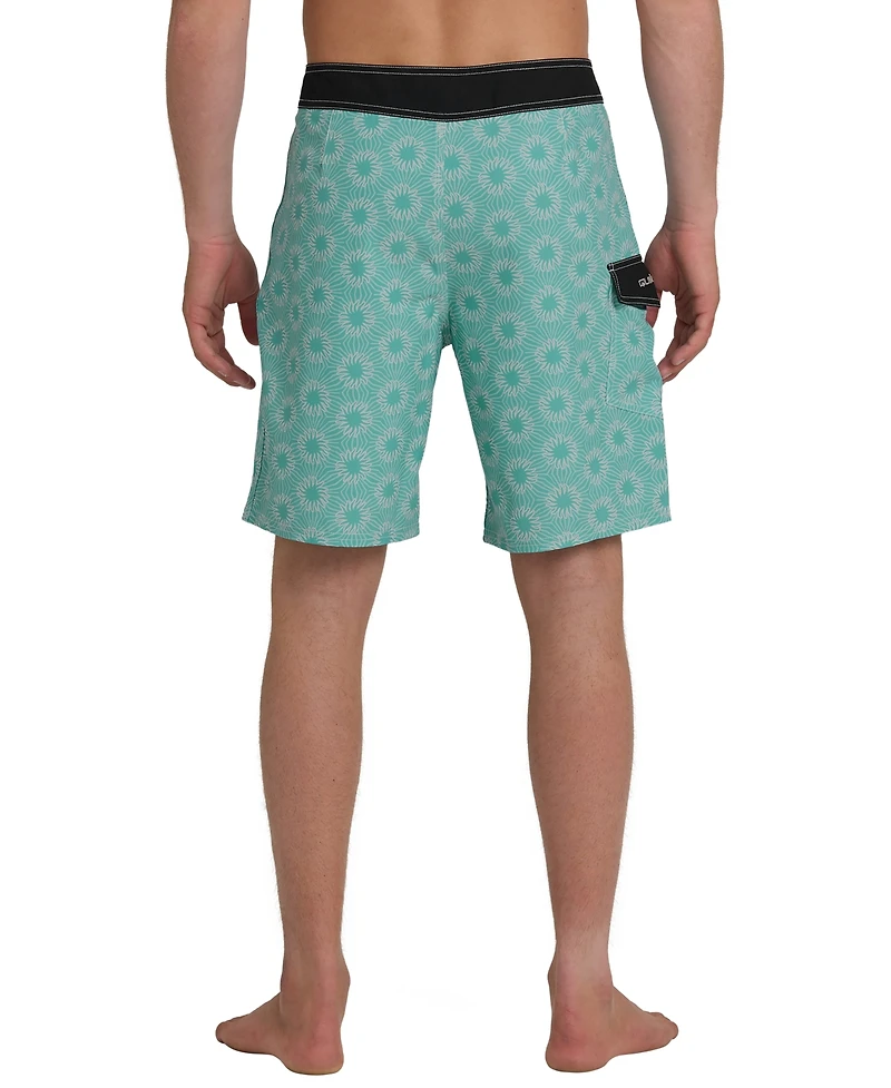 Quiksilver Men's Ocean Mayhem 19 Printed Swim Board Shorts