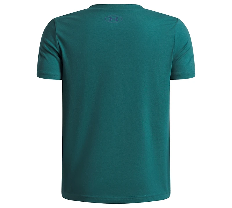 Under Armour Boys' 8-20 Pixel Logo Regular Fit T-Shirt