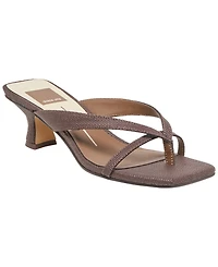 Dolce Vita Women's Brevel Thong Low Block Heel Dress Sandals