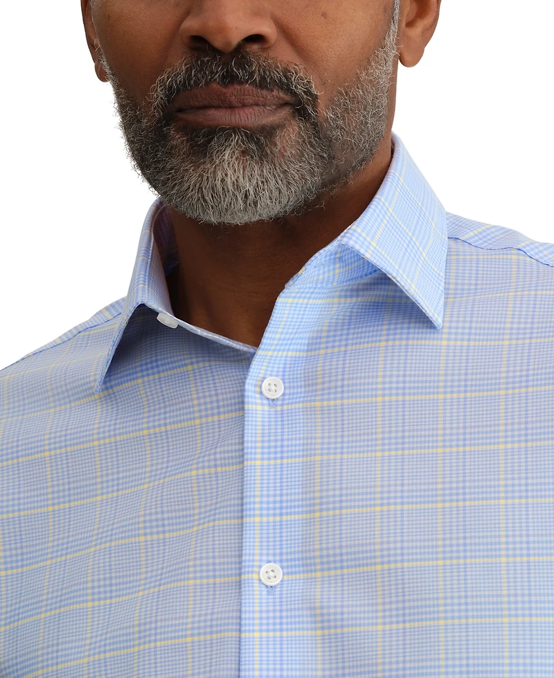 Michael Kors Men's Stretch Fabric Ultra Wrinkle-Free Dress Shirt