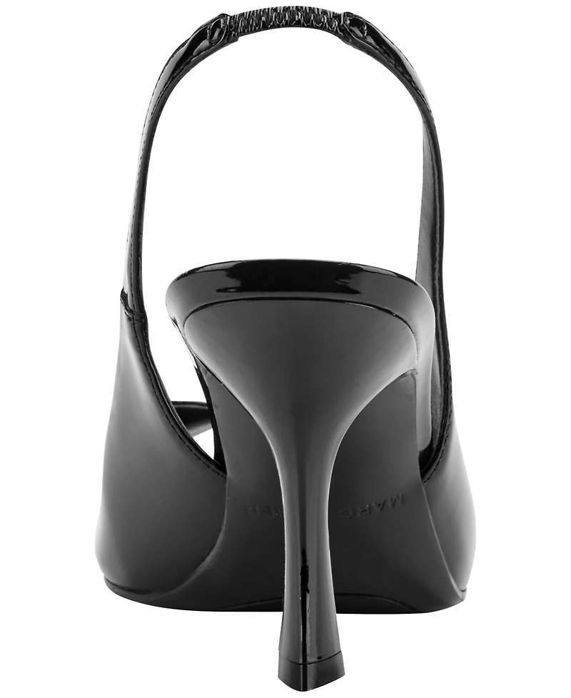 Marc Fisher Women's Vasi Peep Toe Dress Sandals