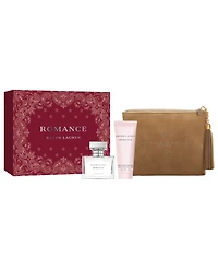 Ralph Lauren 3-Pc. Romance Eau De Parfum Set with Body Lotion and Cosmetic Bag