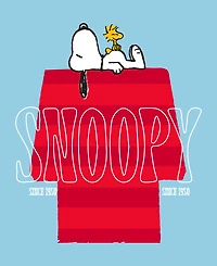 Hybrid Apparel Men's Snoopy House Fill Crewneck T-Shirt