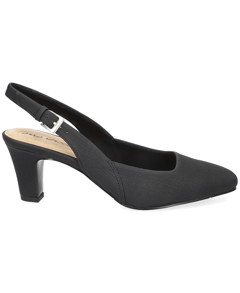 Easy Street Women's Ritsa Square Toe Slingback Pumps