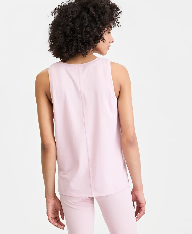 Id Ideology Women's Essential Cotton Tank Top, Exclusively at Macy's