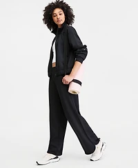 Id Ideology Women's Butter Soft Funnel-Neck Full-Zip Jacket, Macy's Exclusive