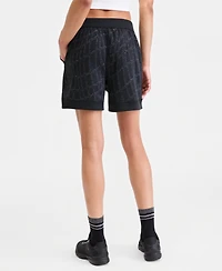 Id Ideology Women's Quilted Reversible Shorts, Macy's Exclusive