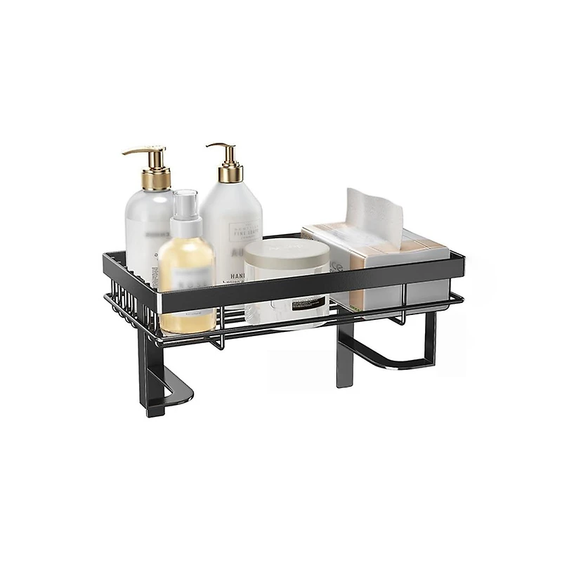 Homfan 4.7" h Multifunctional Bathroom Storage Cabinet Space Saver No Drilling Installation