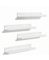 Yigii 4 Pack Acrylic Wall Shelves