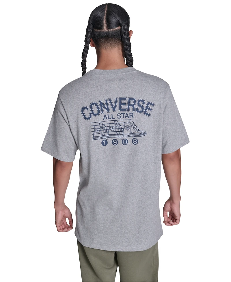 Converse Men's Crewneck Graphic T-Shirt