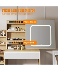 Gaomon Vanity Desk Mirror and Led Lights