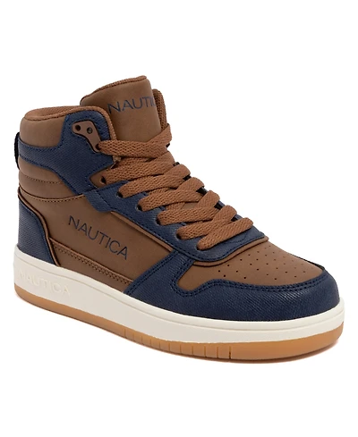Nautica Boys' Sirie Casual High-Top Sneakers