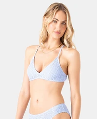 Roxy Women's Crochet Athletic Triangle Top