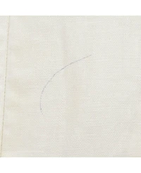 Pre-Owned Zimmermann Women's White Linen Wayfarer Flutter Dress