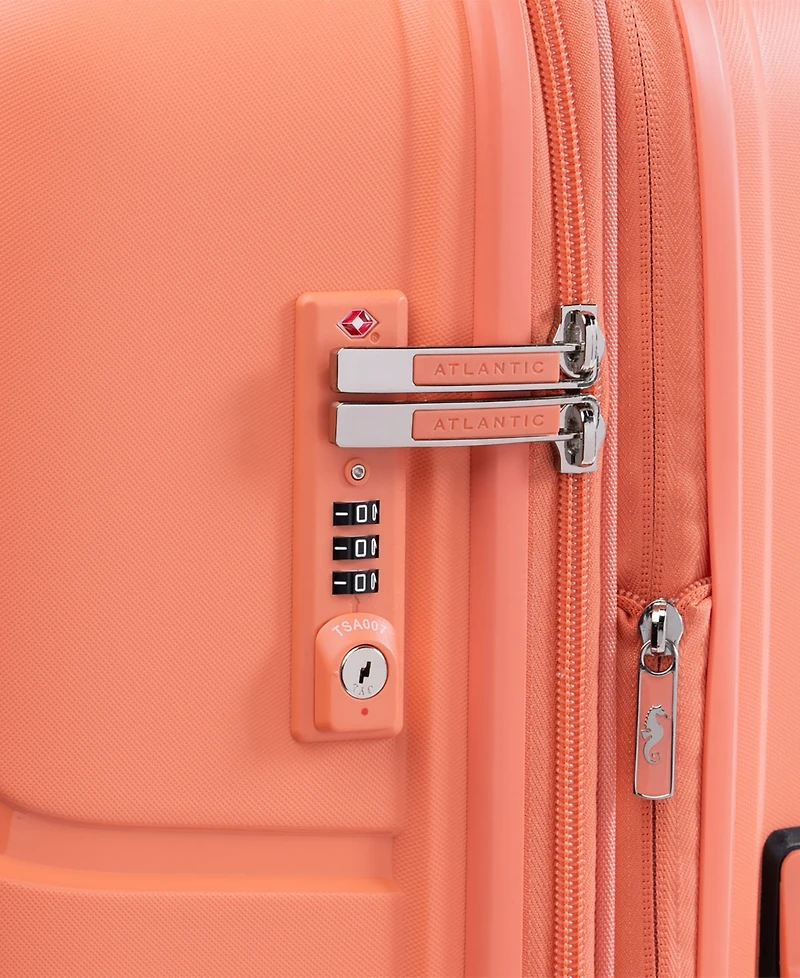 Atlantic Convertible Medium to Large Checked Expandable Hardside Spinner