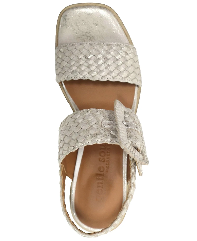 Gentle Souls Women's Madylyn Square Toe Sandals