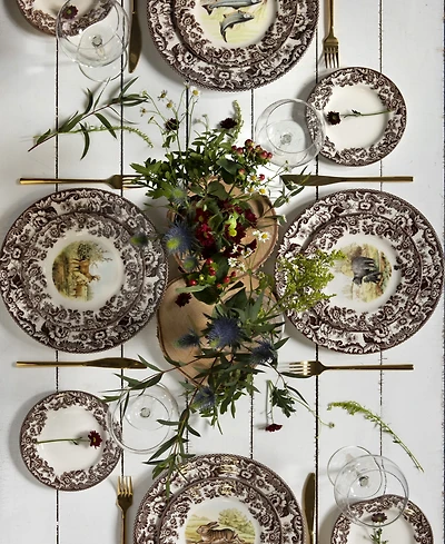 Spode Woodland Pheasant Salad Plate