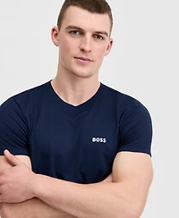 Boss by Hugo Men's Short-Sleeve Sun Protection Rashguard Swim Shirt