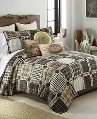 Donna Sharp Pine Patch 3-Pc. Quilt Set, Queen
