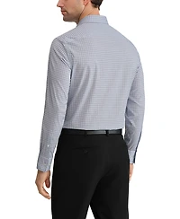 Calvin Klein Men's Refined Cotton Stretch Spread Collar Dress Shirt