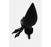 Regenta Big Bow Detail Stiletto Sandals