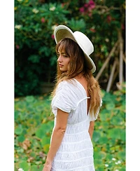 Brunna.co The Loretta Linen Jute Hat