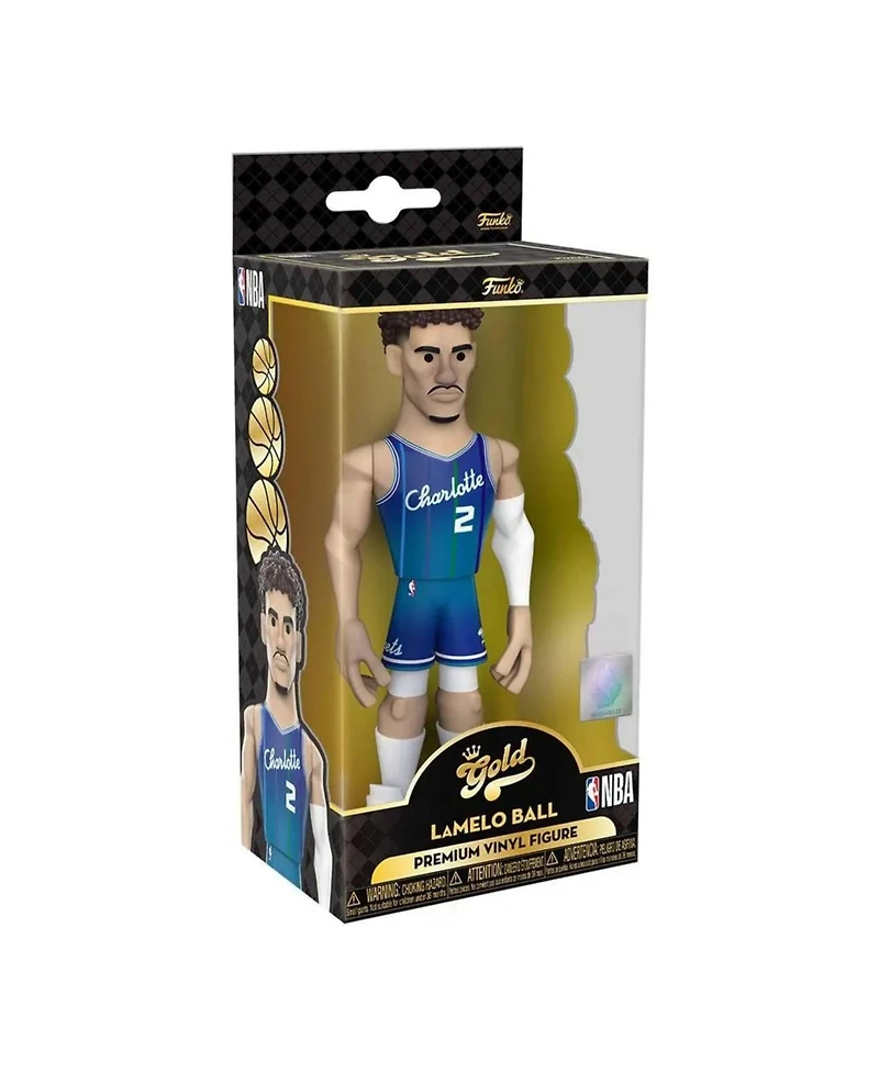 Funko Charlotte Hornets Nba Gold 5 Inch Vinyl Figure | LaMelo Ball