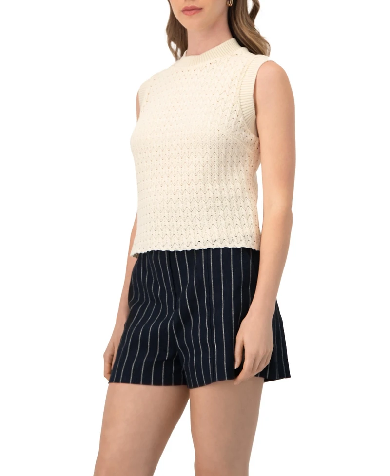 Ivonne Women's Sleeveless Knitted Top