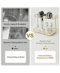 Yigii Stainless Steel Vanity Shelf for Bathroom and Kitchen