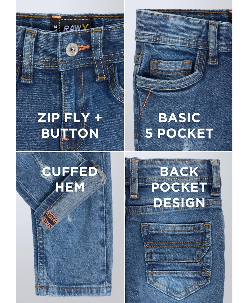 Raw X Toddler Boys Distressed Jeans 2T-4T