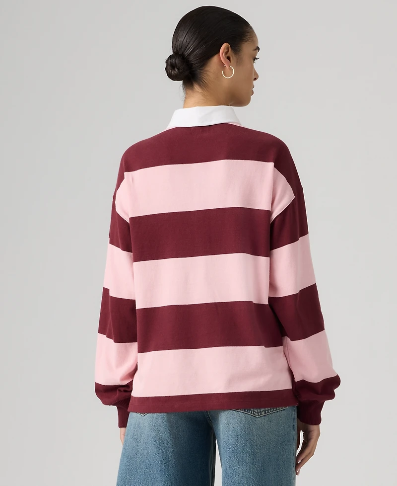 Levi's Juniors' Rugby Long-Sleeve Collared Top