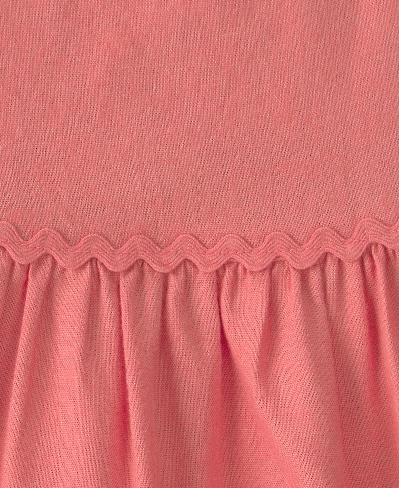 Carter's Girls' Toddler 2T-5T Ruffle-Sleeve Tiered Dress