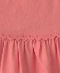 Carter's Girls' Toddler 2T-5T Ruffle-Sleeve Tiered Dress